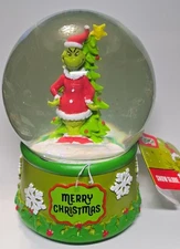 Dr. Seuss' The Grinch Merry Grinchmas Snow Globe
