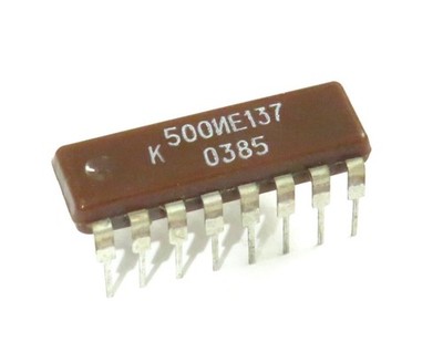 5 Stück K500IE137 К500ИЕ137 decade counter ECL ~MC10137 DIP16