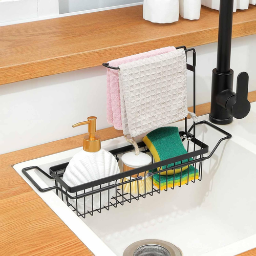 organizer per lavello da cucina, portaoggetti per rubinetti