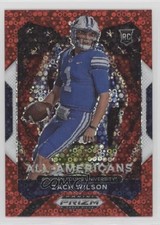 2021 Panini Prizm Draft Picks All-American Red Circles Zach Wilson #182 0l8y