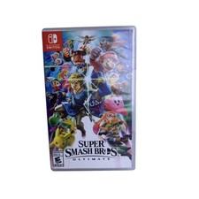 Authentic Box Case ONLY Replacement Nintendo Switch Super Smash Bros Ultimate