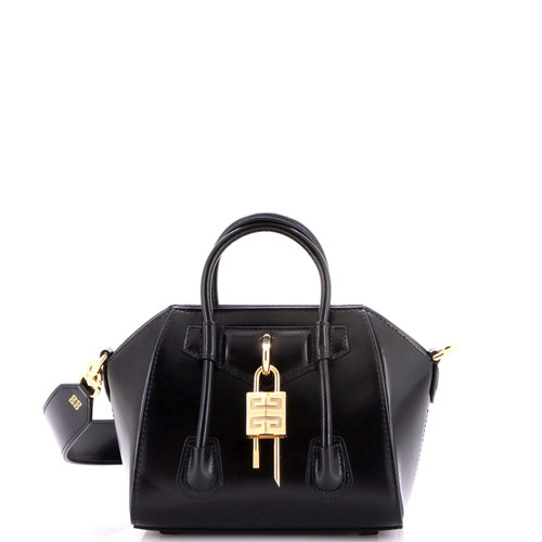 Givenchy Antigona Lock Bag Leather Mini