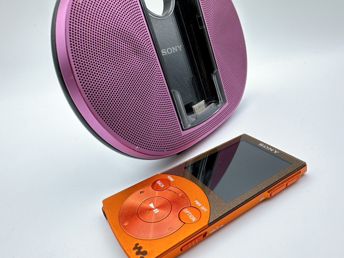 Sony Walkman NW-S645 16GB Orange MP3 Player S Series FM Radio w