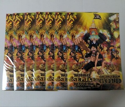 Tokyo ONE PIECE Tower x FILM GOLD 7 Original Sticker