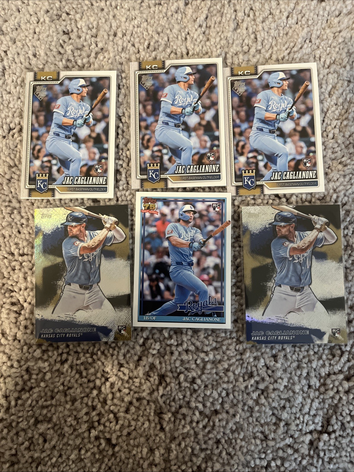 JAC CAGLIANONE 2026 Topps 1991 35th Anniversary #T91-42 Royals