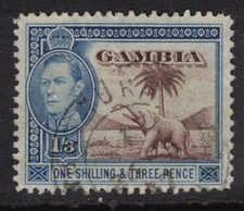 GAMBIA Scott 138A Stanley Gibbons 156a Used (1946)
