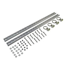 0,6m Airline Zurrschiene / Ankerschiene Set aus Aluminium für Ladungssicherung