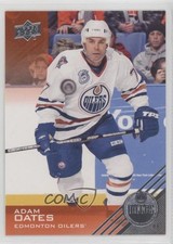 2013-14 Upper Deck Edmonton Oilers Adam Oates #63 HOF e9p