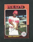 Ken Griffey Sr. MINI Cincinnati Reds Shortstop 1975 Topps Baseball Card #284