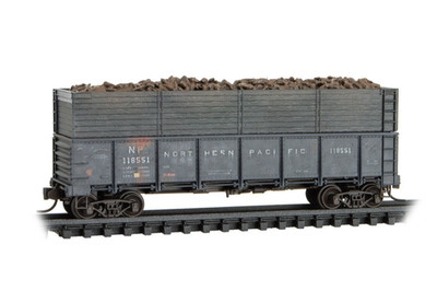 Northern Pacific 40' Drop Bottom Gondola Micro-Trains MTL# 084 45 051 N Scale