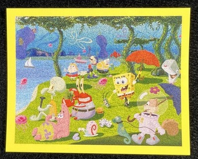 2020 Topps Spongebob The Family Patrick Mr. Krabs Sandy Mermaid Man Sticker #146