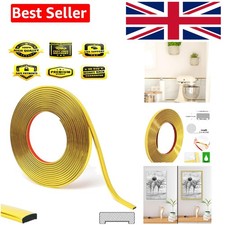 16.4 Ft Gold Peel and Stick Flexible Molding Trim for Walls and Edges