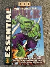 Essential Incredible Hulk Vol 1 Marvel 2002 Softcover Stan Lee Jack Kirby