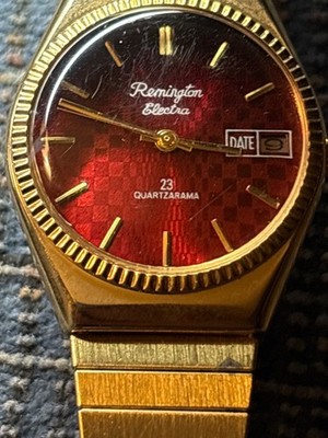 vintage RARE Rimington electra 23 quartzarama gold in color | eBay