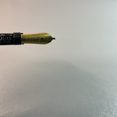 VINTAGE OSMIROID ROLATIP FOUNTAIN PEN NIB ITALICS MEDIUM STRAIGHT. NEW. (S1028)