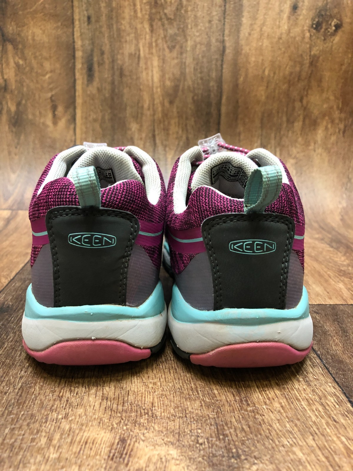 Sneaker Keen Terradora taglia 3 bambino ragazzo rosso viola comfort escursione gioventù 35