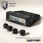 Solar TPMS Car Tyre Pressure Monitoring System Tire Type C for 4 Wheel Sensors