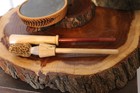 Custom Made Sycamore  Wood Turkey Pot  Call with Two Round Tip  Rod  Strikers — photo 8