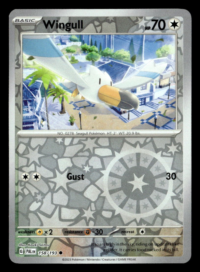 Pokemon Wingull #158/193 tcg Near Mint or Better