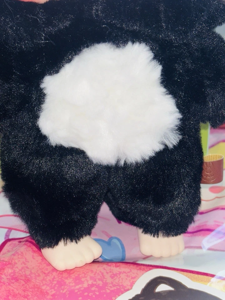 Baby Three 400% Black Cat Big Baby NEW CONFIRMED GLASS GLITTER EYES W/Box & Card - Image 3 of 4