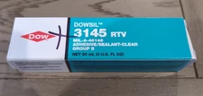 DOWSIL 3145 RTV MIL-A-46146  Adhesive Sealant, clear 3 oz. Tube