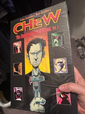 CHEW Smorgasbord 1  standard slipcase. John Layman. Rob Guillory. sale by author