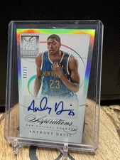 2012-13 Elite Series - Basketball Anthony Davis Aspirations Rookie RC Auto /77