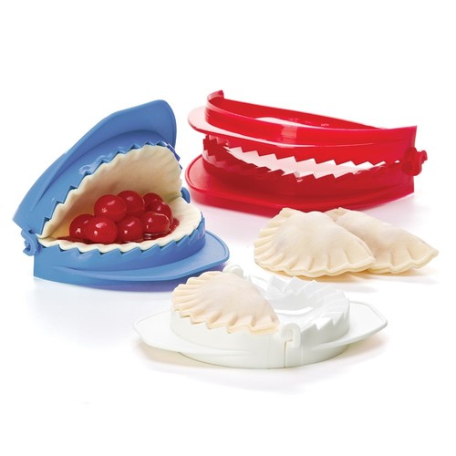 Kunststoff Teig gekräuselte Kante Presse Set für Torten Gebäck Calzones enthält 3 Größen - Bild 1 von 4
