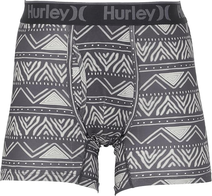 ТРУСЫ-БОКСЕРЫ HURLEY 1-PACK УНИСЕКС ДЛЯ ВЗРОСЛЫХ РАЗМЕР 36 СЕРЫЙ 6590₽