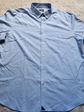UNTUCKit Wrinkle Free Blue Mens Button-up Dress Shirts XL