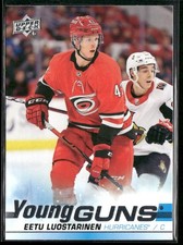 Eetu Luostarinen 2019-20 Upper Deck #490 Rookie Carolina Hurricanes
