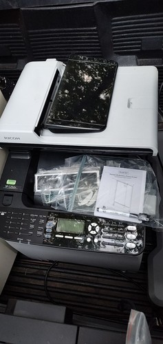 Ricoh Aficio SP C252SF Color Laser MFP 6K prints 90% Full Toners LOCAL PU MD - Picture 4 of 6