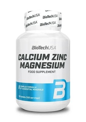 BioTechUSA Calcium Zink Magnesium 100 Tabl.