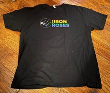 Excellent 2020's Punk/Ska Band Black T-Shirt - THE IRON ROSES