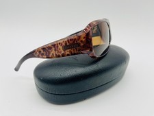 Serengeti Savona Sunglasses Polarized Brown Lenses: Womens 7066 Leopard Eyewear