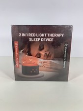 Red Light Therapy/ White Noise Sleep Device 2 in 1 - NEW FACTORY SEALED