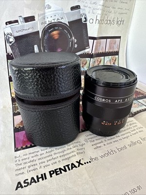 MINT 1969 Cosmos APS Auto Teleplus 3X Lens Converter for Pentax Takumar w/case