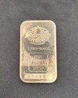 Vintage Engelhard Maple Leaf / No Border Reverse 1 oz .999 Silver Bar Mintage 5k