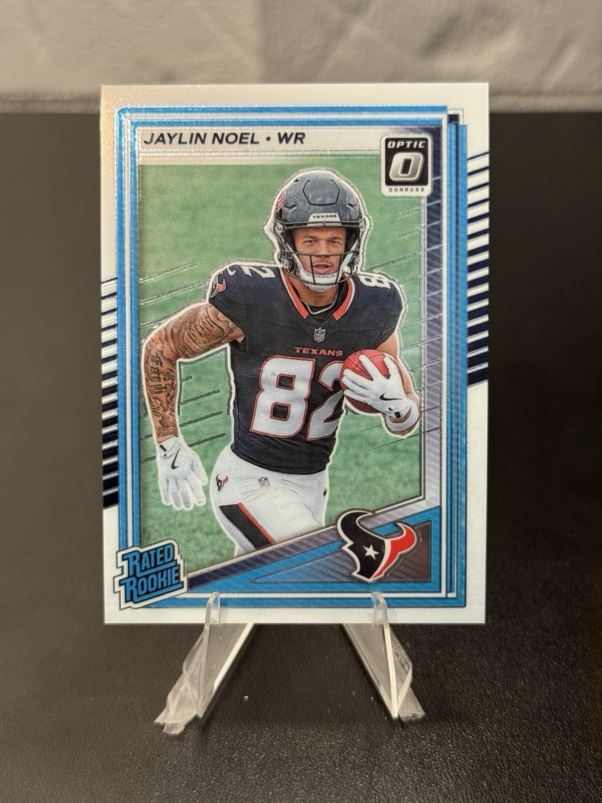 Jaylin Noel 2025 Panini Donruss Optic Football Rated Rookie Base Card 241