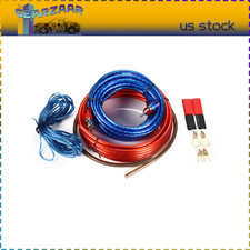 Car Audio Cable Kit 1500W Amp Amplifier Install RCA Subwoofer Sub Wiring 8 Vuerf