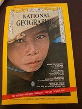 National Geographic February 1967 Southeast Asia Child Magazine Vietnam Map