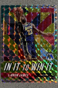 Lebron James 2019 Panini Mosaic In It to Win It #17