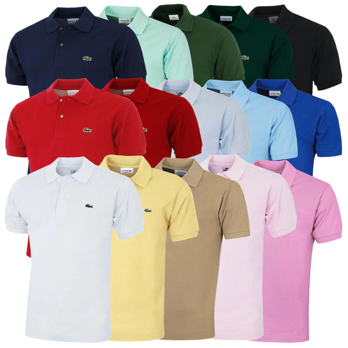 Lacoste polo outlet shirts ebay uk
