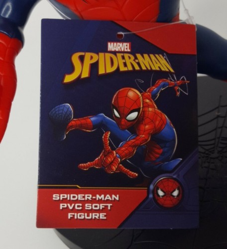 Marvel Spider-Man Figura in PVC Morbido con Suono "Spider-Man in Soccorso". Nuovo - Foto 3 di 9