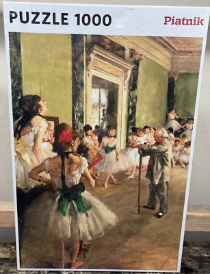 Piatnik Edgar Degas Dance Class 1000 Piece Puzzle 27'' x 19'' Made In Austria NEW