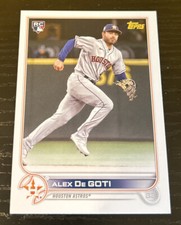 2022 Topps Update Alex De Goti Rookie