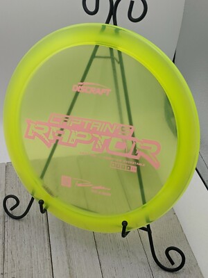 New Discraft First Run Z Captain's Raptor Modified Driver Disc Golf Disc 173-174