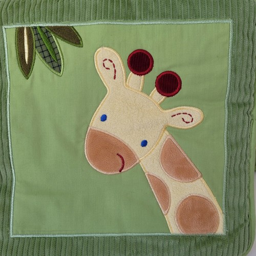 NoJo Jungle Babies 4-piece Soft Wall Decor Nursery Giraffe Monkey Lion Elephant - Picture 4 of 12