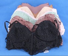 iHeart Victoria Auden No Boundaries  more Lined Bralette Bra Lot Size S C9127
