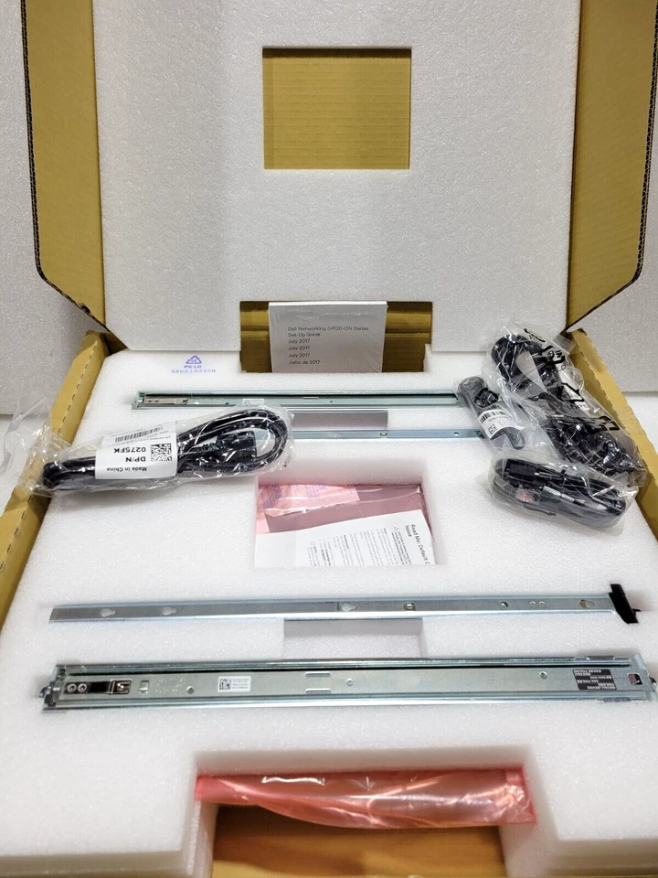 Dell Networking S4128F-ON 28 SFP+ Port 10Gbps Ethernet Switch with 2xPSU OS10 - Image 4 of 4